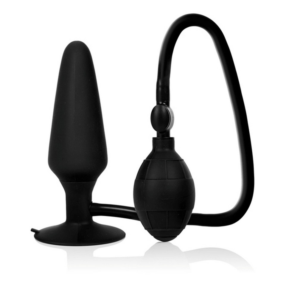 Colt XXL Pumper Plug Silicone Anal Expander Black Butt Plugs - $41.57
