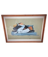 Elegant Watercolor by Ludo - Reclining Nude Woman, Back View - 2Y88 - $199.02 CAD