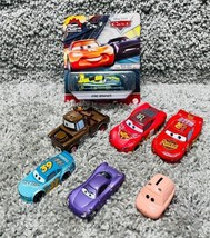 Mattel Disney Pixar Cars RS Eric Braker With 6 Cars Characters Collectibles - $28.42