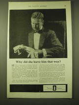 1924 Lambert Pharmacal Company Listerine Ad - Why did she leave him that way? - £14.78 GBP