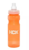 HDX Water Bottle With Filter, Orange, 20 Oz., Portable, BPA Free Plastic - $12.95