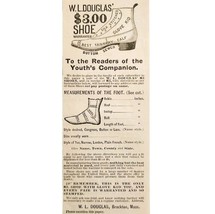 W.L. Douglas Luxury Shoes 1885 Advertisement Victorian Fashion Brockton ... - $368.12 MXN