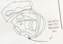 Aqua Guard Valve Lock fits wall mount sillcocks - $23.95 CAD