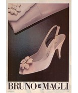 1985 Bruno Magli Pink Shoes Sexy Pumps Heels Purse Vintage Fashion Print... - £4.74 GBP
