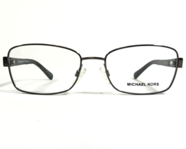 Michael Kors Eyeglasses Frames MK 7003 Menorca 1009 Black Gray Square 52-17-135 - £36.35 GBP