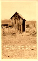 Humorous Filling Station In The Seventies 1937 Rppc Postcard BK60 - £5.43 GBP
