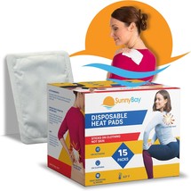 Sunnybay Adhesive Heat Patches For Neck, Knee, And Upper Or Lower, 15 Count - $32.99