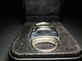 Solid Silver Cigar Cutter without original box image 2
