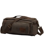 SAIERLONG Men&#39;s And Women&#39;s Cross Body bag Or Messenger green Canvas - $320.64 MXN