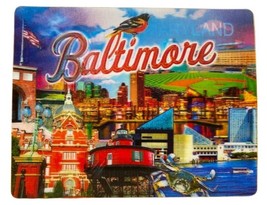 Baltimore Maryland Jumbo 3D Fridge Magnet - $6.99
