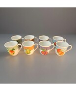8 Lenox ORCHARD IN BLOOM Accent Mugs, MINT 3 5/8&quot; - $1,823.55 MXN