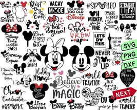 Disney Family Vacation Bundle Svg Png, Disney Mix Cricut Svg, Mickey and... - £2.19 GBP
