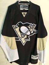 Reebok Premier NHL Jersey Pittsburgh Penguins Team Black sz L - $21.03