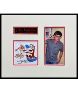 "Ren &amp; Stimpy"  Creator John Kricfalusi Signature Museum Framed Ready to... - $420.75