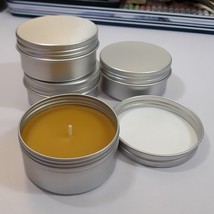 Pure Beeswax Emergency Candle Set of 4 - Natural Honey Scented Travel 3 ... - $15.52
