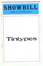 Showbill Tintypes 1980 Lynne Thigpen Trey Wilson Saint Peter&#39;s Church Theatre - £7.79 GBP