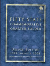 Fifty State Commemorative Quarter Folder Deluxe Edition US 1999-2008 - £23.45 GBP