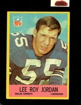 1967 Philadelphia #54 Lee Roy Jordan Vg+ (Rc) Cowboys *X58065 - £17.23 GBP