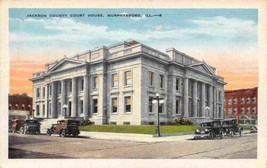 Jackson County Court House Murphysboro Illinois 1930s postcard - £4.82 GBP