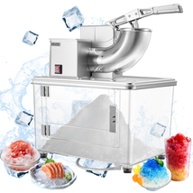 VEVOR Commercial Ice Crusher 661LBS/H, 350W Electric Snow Cone Machine, ... - $155.90