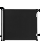 Momcozy Retractable Mesh Baby/Pets/Safety Gate 33&quot; Tall X 55&quot; Wide Black... - $43.45 CAD