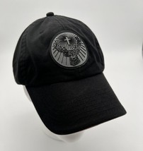 Jagermeister Hat Alcohol Adjustable Baseball Hat Cap Black Front Logo - £6.01 GBP