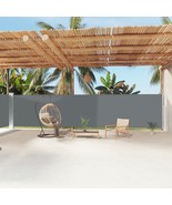 Side Awning Anthracite Polyester with PU coating, Steel, Aluminum - €187,32 EUR