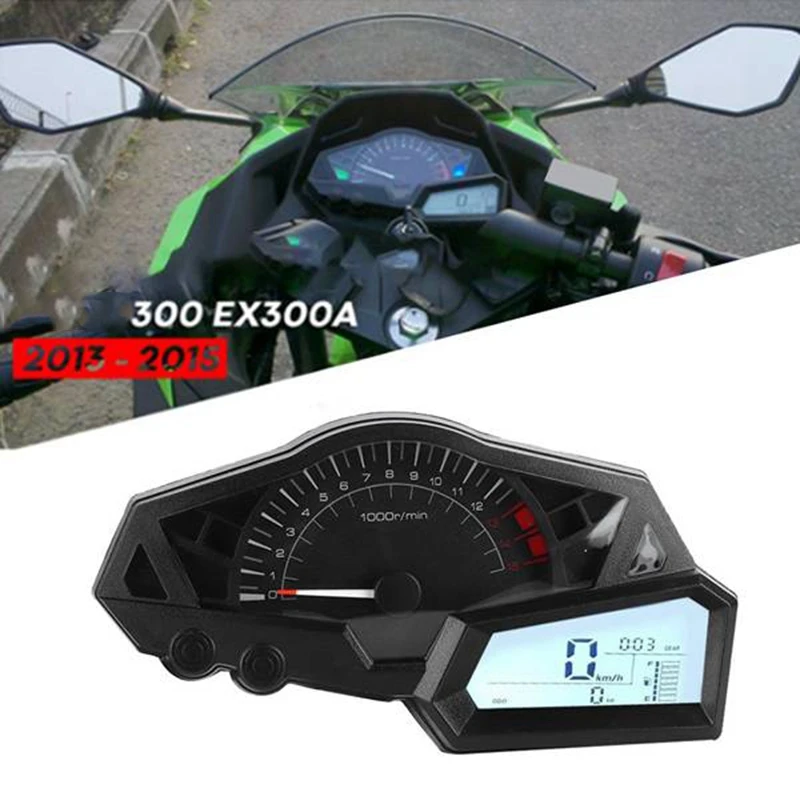 For KAWASAKI NINJA 300 EX300A 2013-2015 Motorcycle Gauges Cluster Speedometer - £44.99 GBP