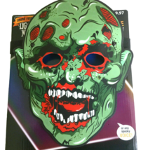 Zombie Adult Mask With Light Up Voice Music or Sound Activated Beatsync Unisex - £17.06 GBP