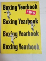 Vintage 1950s Boxing Yearbook True Man&#39;s Magazine 1954 VTG Joe Louis 50s - $39.20