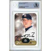 Jake Peavy San Diego Padres Auto 2002 Just Prospects Rookie #29 Signed BAS Slab - £54.75 GBP