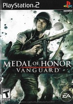 PS2 - Medal Of Honor: Vanguard (2007) *Complete w/Case &amp; Instruction Boo... - $8.00