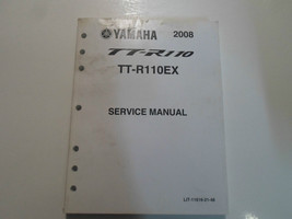 2008 Yamaha TT R110 TT-R110EX Service Shop Repair Workshop Manual NEW - £118.28 GBP