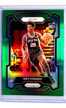 2023 2023-24 Panini Prizm Green Prizms #173 Sidy Cissoko RC Rookie Spurs Card - $2.33