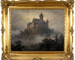Castle Above the Clouds – Dreamy Digital Art for Lovers of Mystery and B... - $5.55