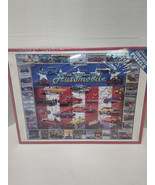 White Mountain Puzzles The American Automobile First 100 Years NEW Sealed - $26.94 CAD