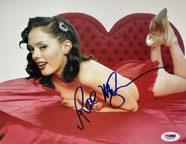 Rose Mc Gowan Autographed Signed 8” X 10” Photo Planet Terror Scream PSA/DNA Cert - £94.16 GBP