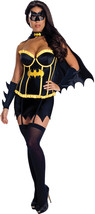 Secret Wishes Womens DC Comics Batgirl Corset Costume, Black, Small - £135.95 GBP