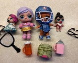 lol 4 Doll plus a Accessory Lot As Shown in Photos  Umpire Babies - £10.85 GBP