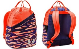 Under Armour UA Favorite 3.0 Backpack Girl&#39;s School Bag Backpack, Peach/Purple - £22.61 GBP