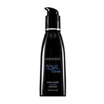 Wicked Sensual Care Aqua Chill Water Based Cooling Lubricant 4 Oz - £10.94 GBP