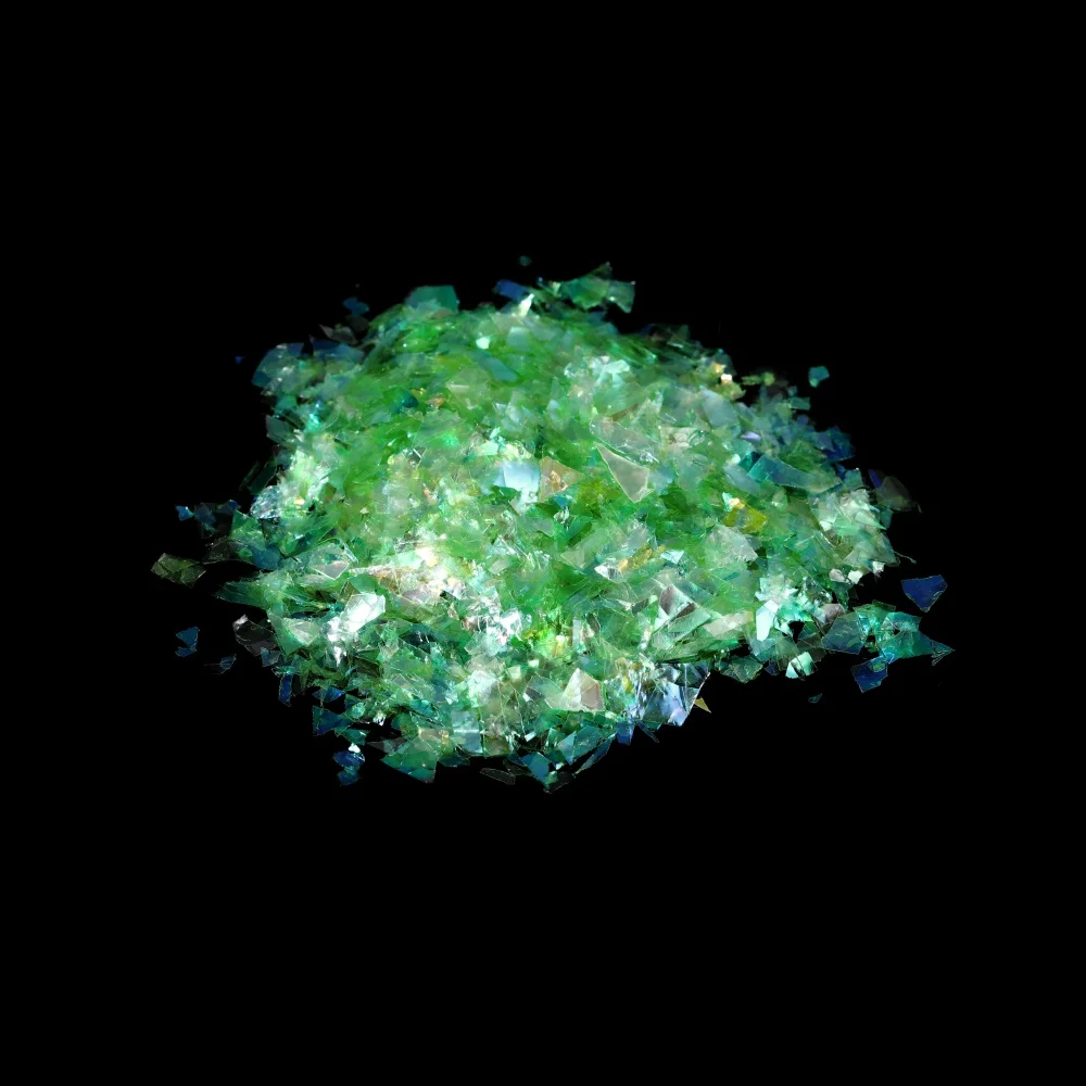 10g Irregular Shiny AB Mirror Aurora Paper Sequin Epoxy Resin Fillings -... - $2.62
