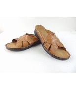 Clarks Brown Leather Sandals Womens 8 - £19.61 GBP