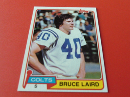 1981 Topps #326 Bruce Laird Colts Football Nm / Mint Or Better ! - £26.29 GBP