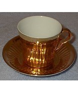 Vintage Royal Worcester Gold Cup and Saucer #2 - $19.95