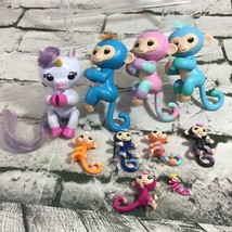 WowWee Fingerling Monkeys Pets Unicorn Lot of 10 Some Mini Assorted Colors - £23.35 GBP