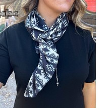 Small Aztec Nights Western Southwestern Wild Rag Scarf Accent - $22.77