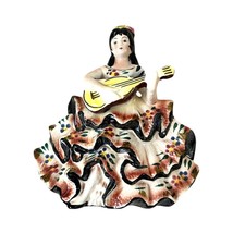 Vintage Figurine Statue Porcelain Flamenco Dancer Guitar Player Spanish ... - $19.99