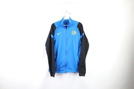 Nike Dri-Fit Mens Medium Inter Milan FC Soccer Football Full Zip Warm Up Jacket - £46.68 GBP