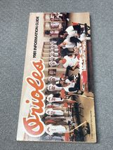 Vintage 1981 MLB Baltimore Orioles Information Guide Press Book TV Radio... - $9.89